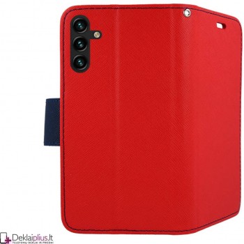 Telone dėklas su skyreliais - raudonas (Samsung A13 4G)